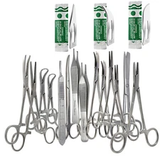 44 Instruments Suture Set Kit Surgical Veterinary