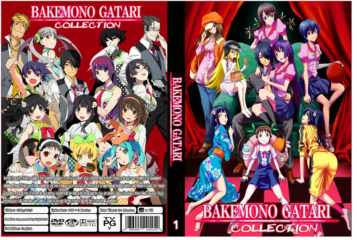 Bakemonogatari Anime Series Complete Collection 3 Movies eBay