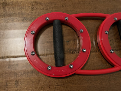 The Burn Machine SB-4 (4 lbs) Pounds Speed Bag Red Rotator