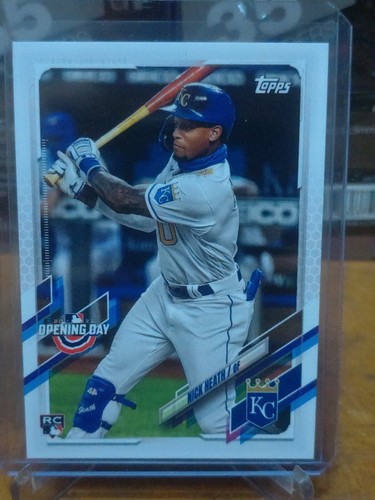 2021 TOPPS OPENING DAY BASE # 23 Nick Heath - Kansas City Royals RC