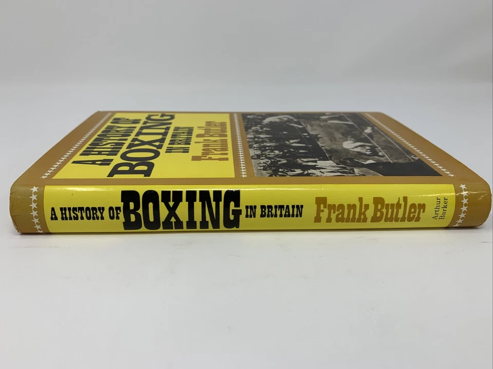 A History Of Boxing In Britain By Frank Butler 1st DJ HC UK Arthur Barker - Image 3 of 4