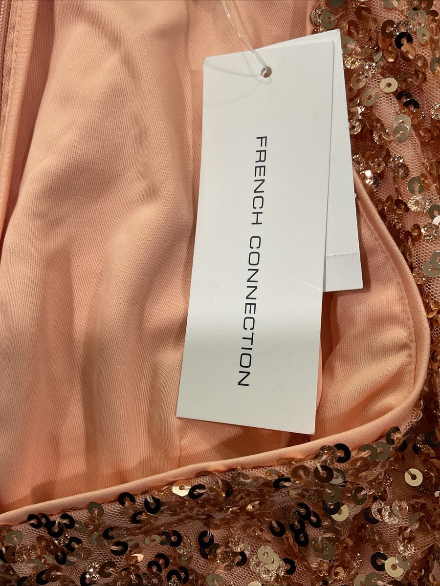 french connection cellienne sequin mini dress FRENCH CONNECTION Cellienne Sequin Mini Dress