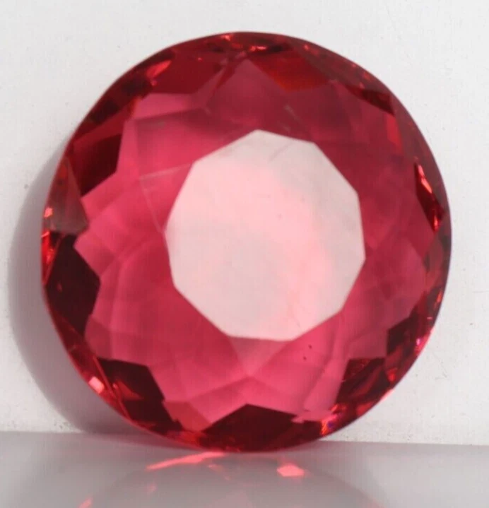 AAA+ Large Pink Tourmaline 48.60 Ct. Round Cut Loose Gemstone Gift for Birthday - Image 3 of 4