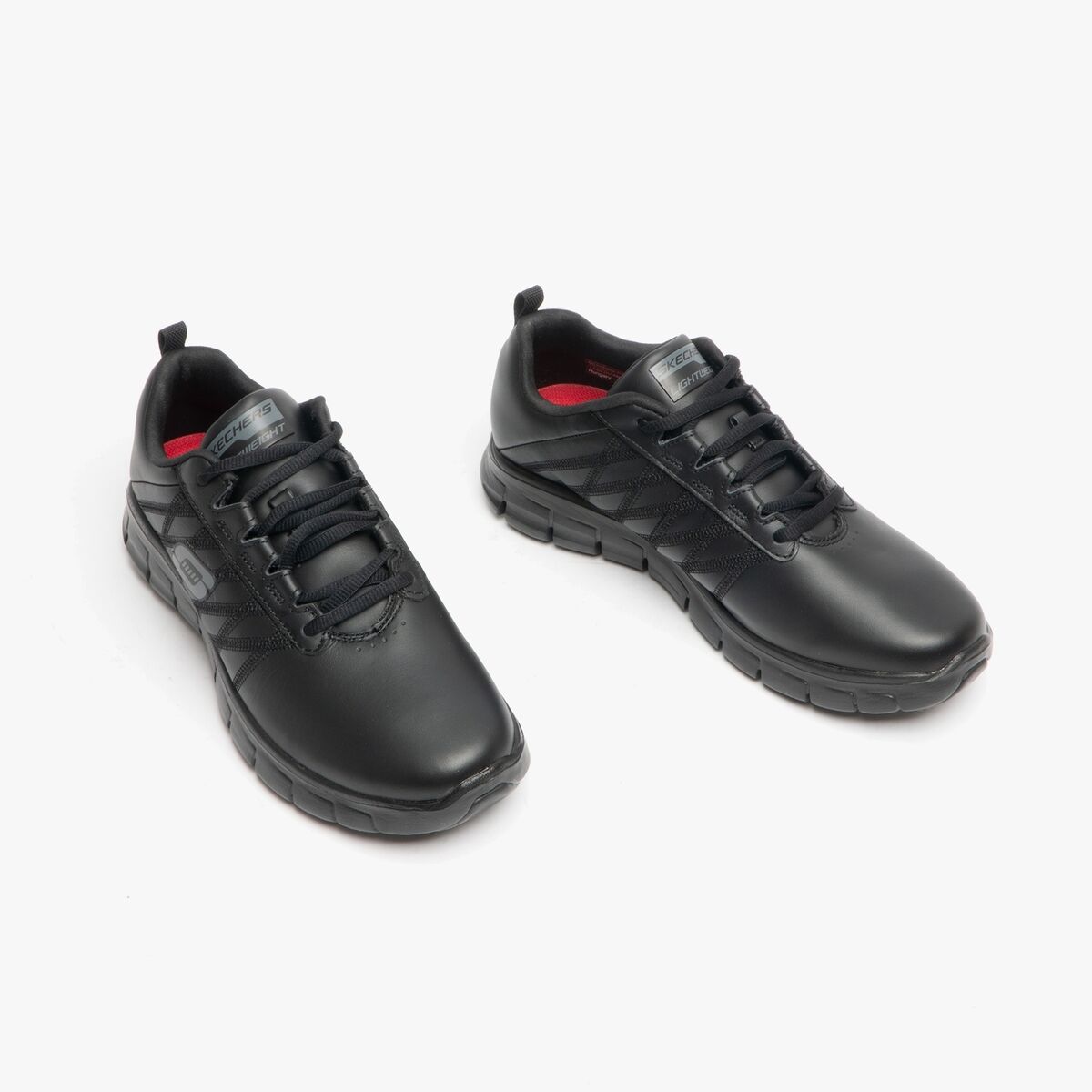Escalera satélite escarabajo Skechers TRABAJO RELAJADO AJUSTE SEGURO ERATH SR Damas Mujer Zapatos  Entrenadores Negro | eBay