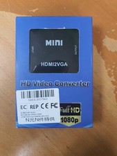 HDMI2VGA Video Audio to HDMI HDMI to VGA HD Adapter Converter Mini Jack 3.5