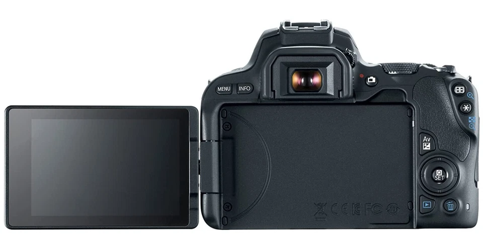 Lente Canon EOS Rebel SL2 cámara digital SLR EF-S 18-55 mm f/4-5,6 IS STM Foto 3 de 4