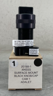NEW ADALET XHSSS #1 XP SELECTOR SWITCH CAM 1 2POS SHORT BARREL FREE SHIPPING