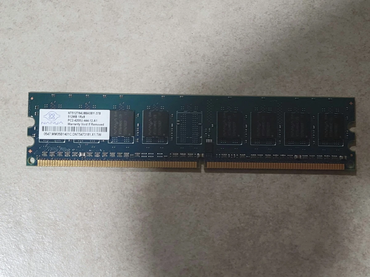 Mémoire 512Mb 2rx16 pc2-5300s-555 - Vente de pièces détachées informatique électronique