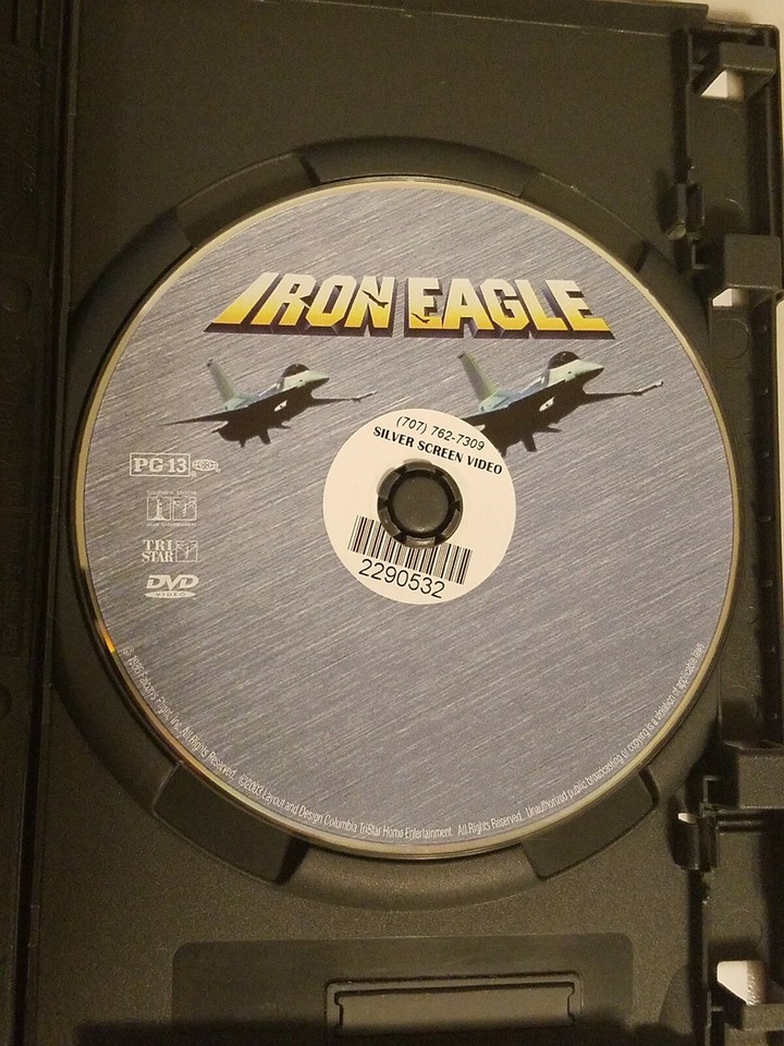 Iron Eagle (DVD, 1999) Louis Gossett Jr., Jason Gedrick 43396839694 eBay