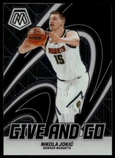 2023-24 Panini Mosaic #6 Nikola Jokic Give and Go