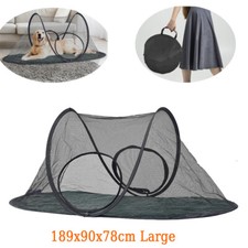 US 189x90x78cmLarge Indoor Outdoor Pet House Pop Up Dog Cat Playpen Folding Cage