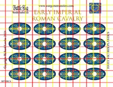 Shield & vexillum decals for Victrix Early Imperial Roman Cavalry Plastics