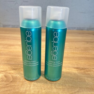 AQUAGE UPLIFTING FOAM MOUSSE HAIR VOLUMIZER / 8 oz / 2-PACK