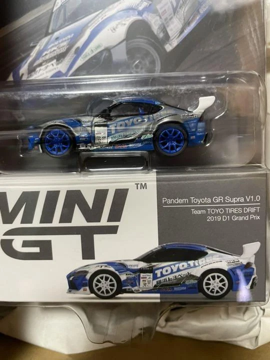 MINI GT 1/64 GRスープラ チームTOYO チェイスカー