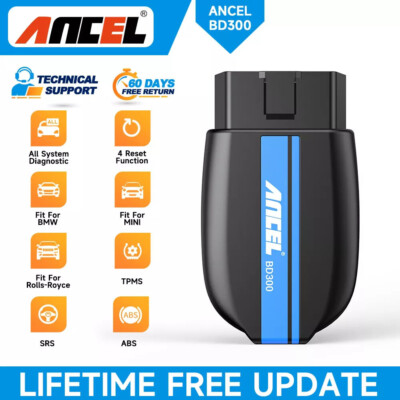 ANCEL BD300 Fit For BMW Bluetooth All System OBD2 Scanner Car Diagnostic Tool US