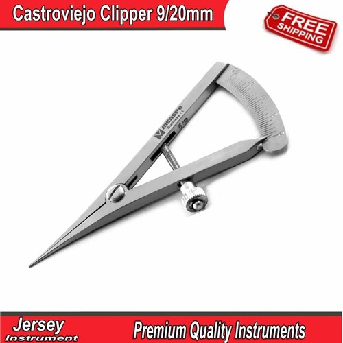 Microsurgery Castroviejo Caliper 9/20mm Surgical Measuring Ophthalmic Instrument - Picture 4 of 4