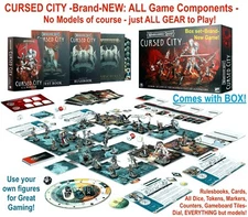 CURSED CITY BOX+GAME GEAR~No Models~Warhammer Quest~AGE of SIGMAR~GAMES WORKSHOP