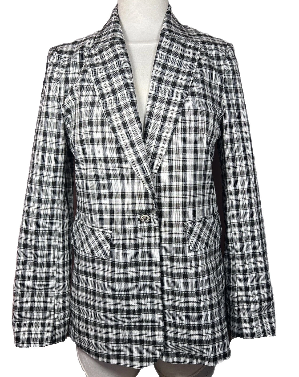 Пальто, куртки и жилеты стандартных размеров для женщин Elie Tahari Check