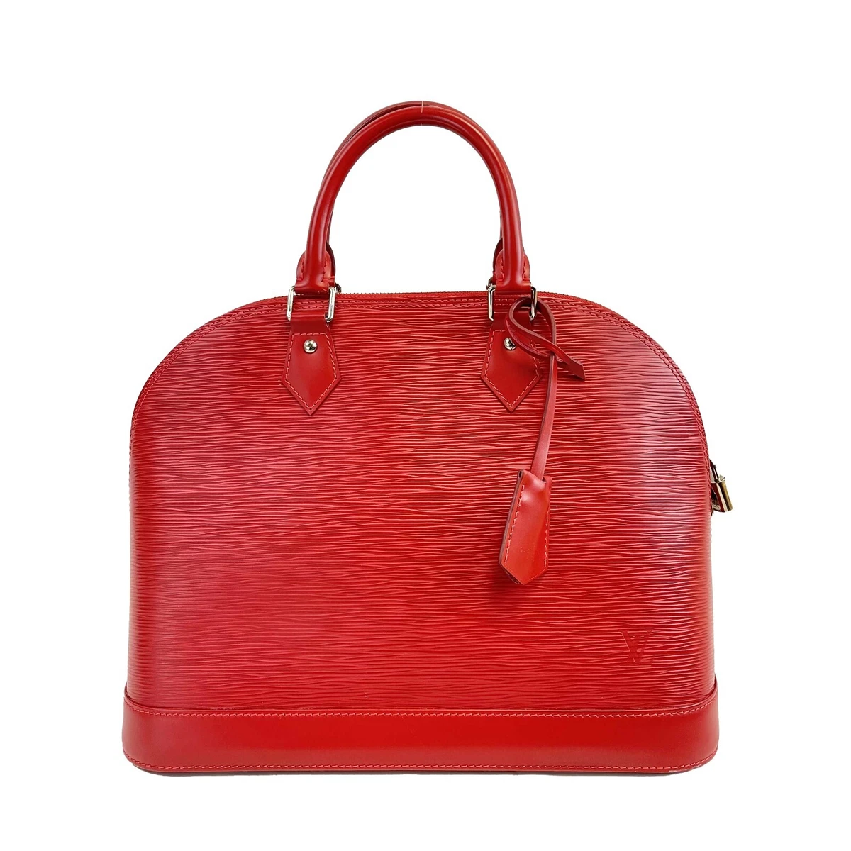 Louis Vuitton - Alma PM - EPI Leather Red Top Handle / Shoulder Bag