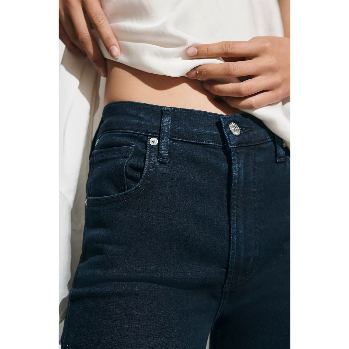 Citizens of Humanity Isola High-Rise Bootcut Flare Clean Hem Jeans