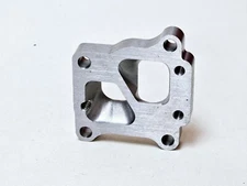 EVO X 10 Header Manifold to T3 Divided Turbo Flange Adapter TDO5H Fit Mitsubishi