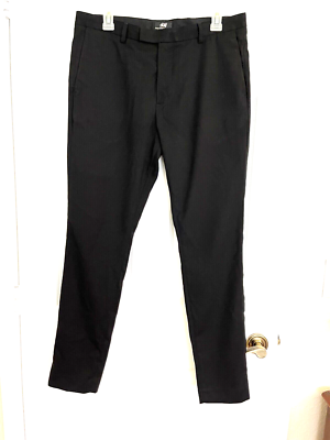EUC H & M Women's Skinny Fit Pants Size 33R Black Dress or Casual | eBay