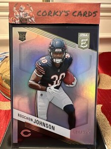 2023 donruss elite roschon johnson /999 Card #179 Chicago Bears