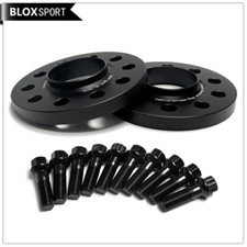 Espaciador de rueda anodizado negro 5x112 2 piezas 12 mm para Mercedes Benz C200 C180 W205 W204