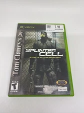 Tom Clancy's Splinter Cell (Microsoft Xbox, 2002) Tested And Working