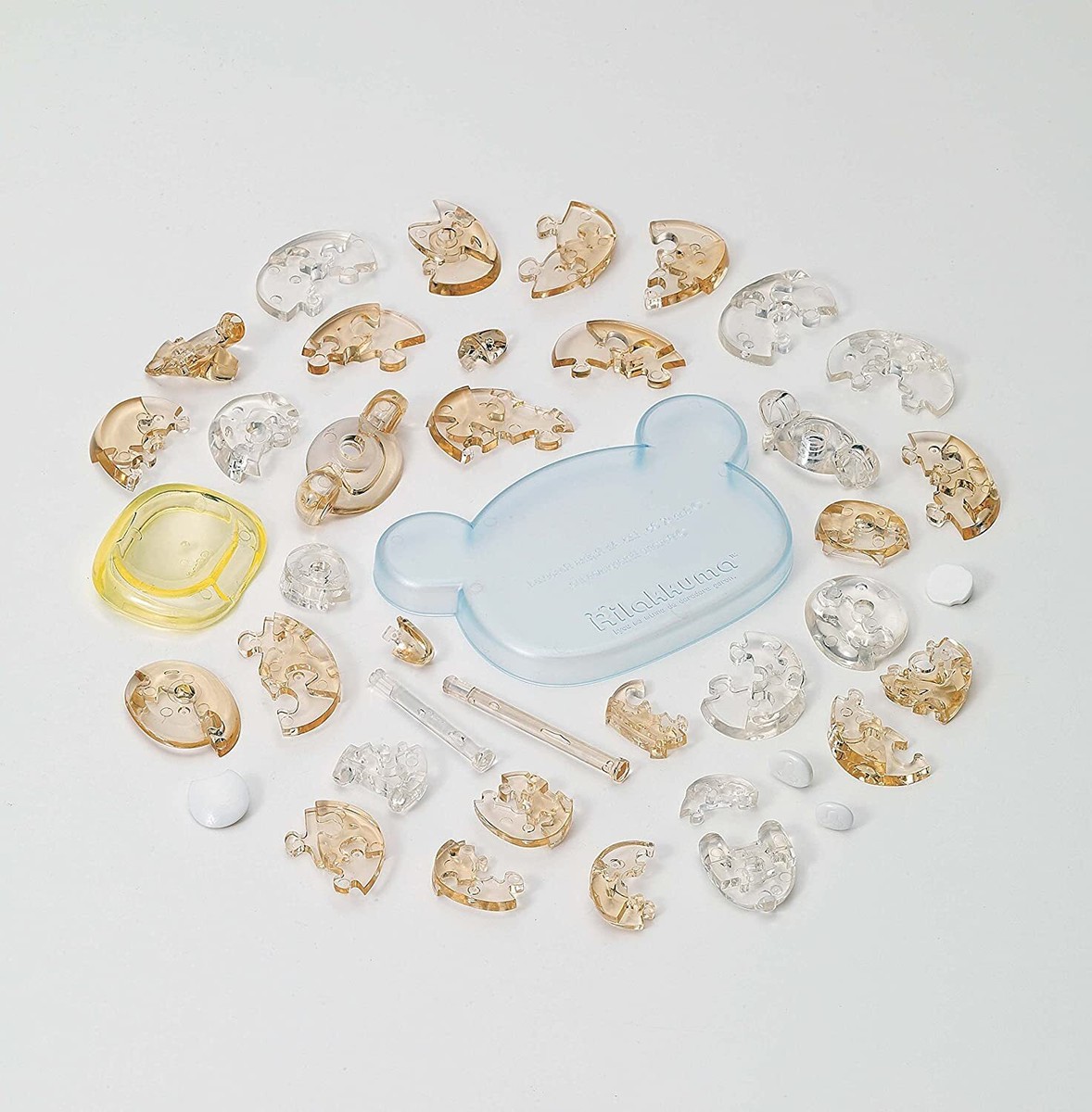39 Peace Crystal Puzzle Rilakkuma & Korilakkuma | eBay