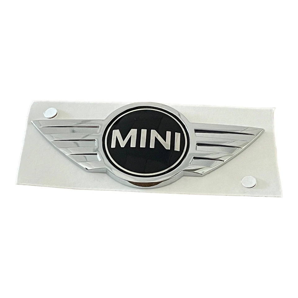 Nuevo 2002-2006 R52 R53 MINI Cooper S capó delantero emblema insignia 51140660106 OEM Foto 3 de 4