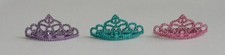 12 Plastic Princess Queen Tiara Crown Combs Bday Party Favor Costume Dress Up