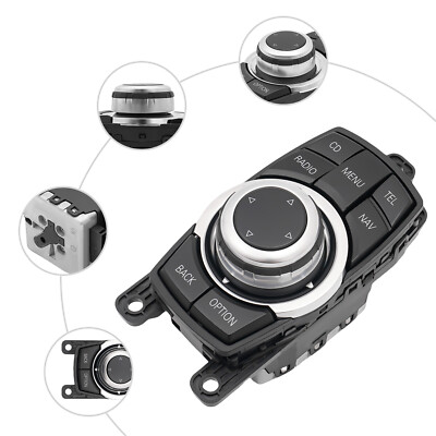 NEW Media Switch Controller Joystick Fit For BMW Below Models OEM 9206446 USA