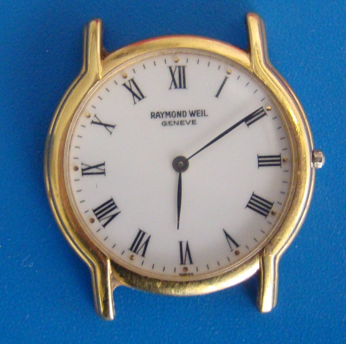 Raymond Weil Wrist Watch Geneve 18K Gold Electroplated 10M 114 Raymond Weil Wrist Watch Geneve 18K Gold Electroplated 10M 114