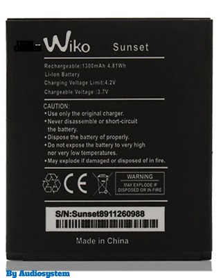 Battery 1500MaH Original WIKO For Sunset, Goa, Sunset 2 4050 New BAT4050