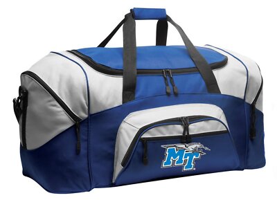 Middle Tennessee Blue Raiders Duffel Bag   Gym, Travel & Suitcase-Style Gear Bag