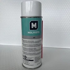 Molly 557, Silicone Dry Film Lubricant Spray.11oz. Verified Spray Expired 8/3/20