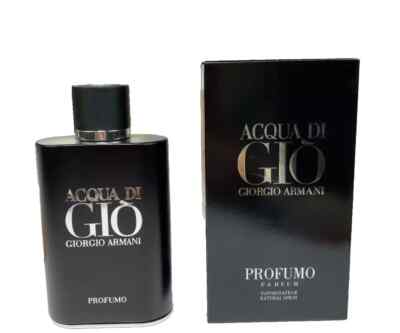Acqua Di Gio Profumo Discontinued by Giorgio Armani 4.2oz Parfum Spray New