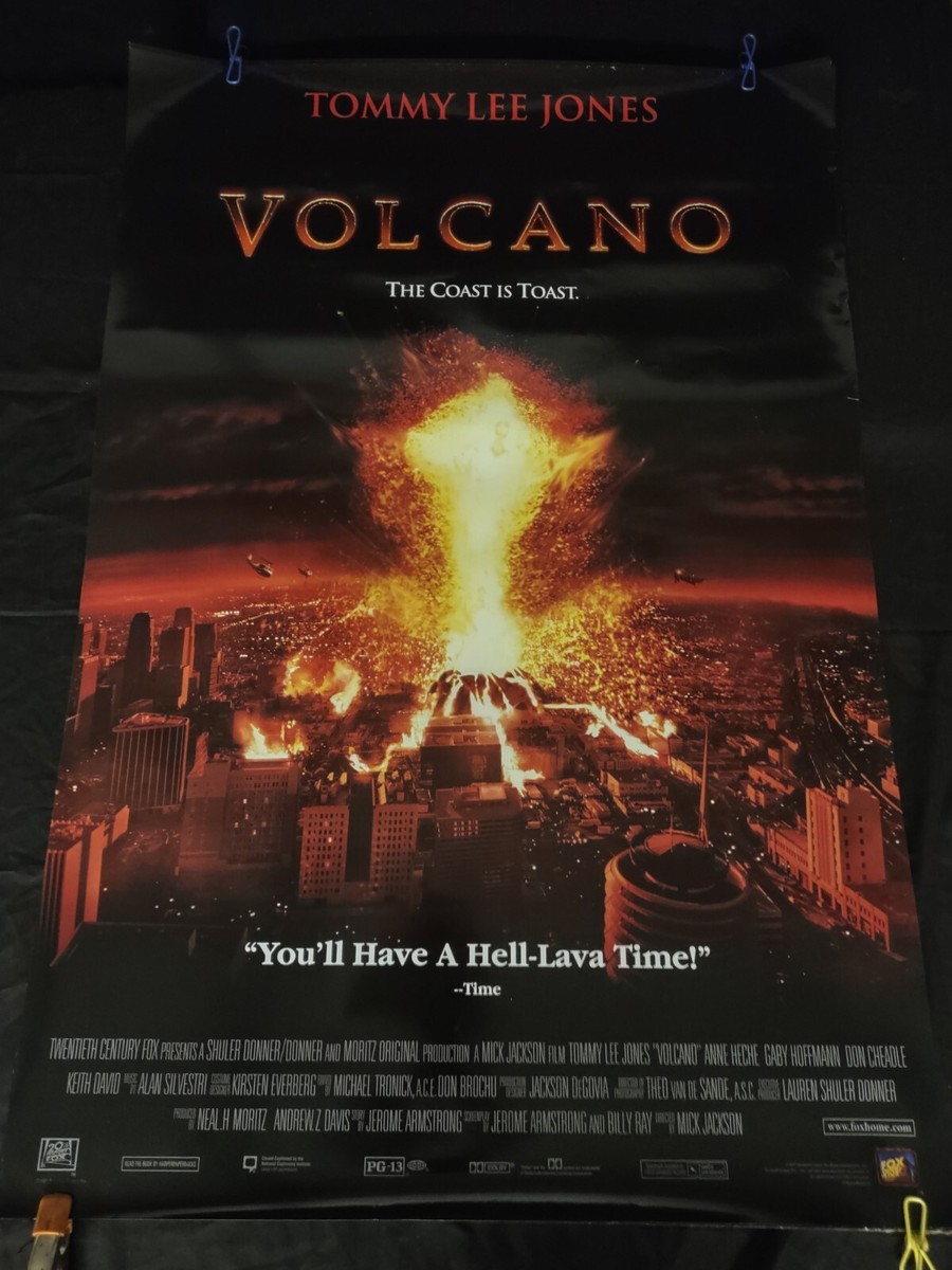 Vintage Original Volcano Movie Poster 40