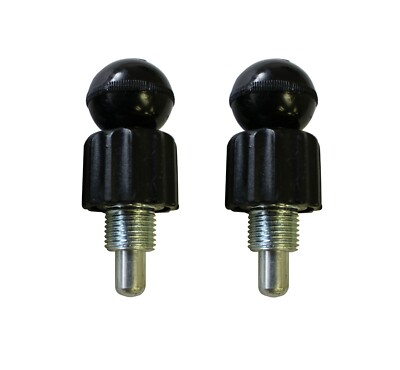 Ader Pop Pin w/ Nut & Turn Knob- 3/8'' (2 PCS) PPIN-3/8N