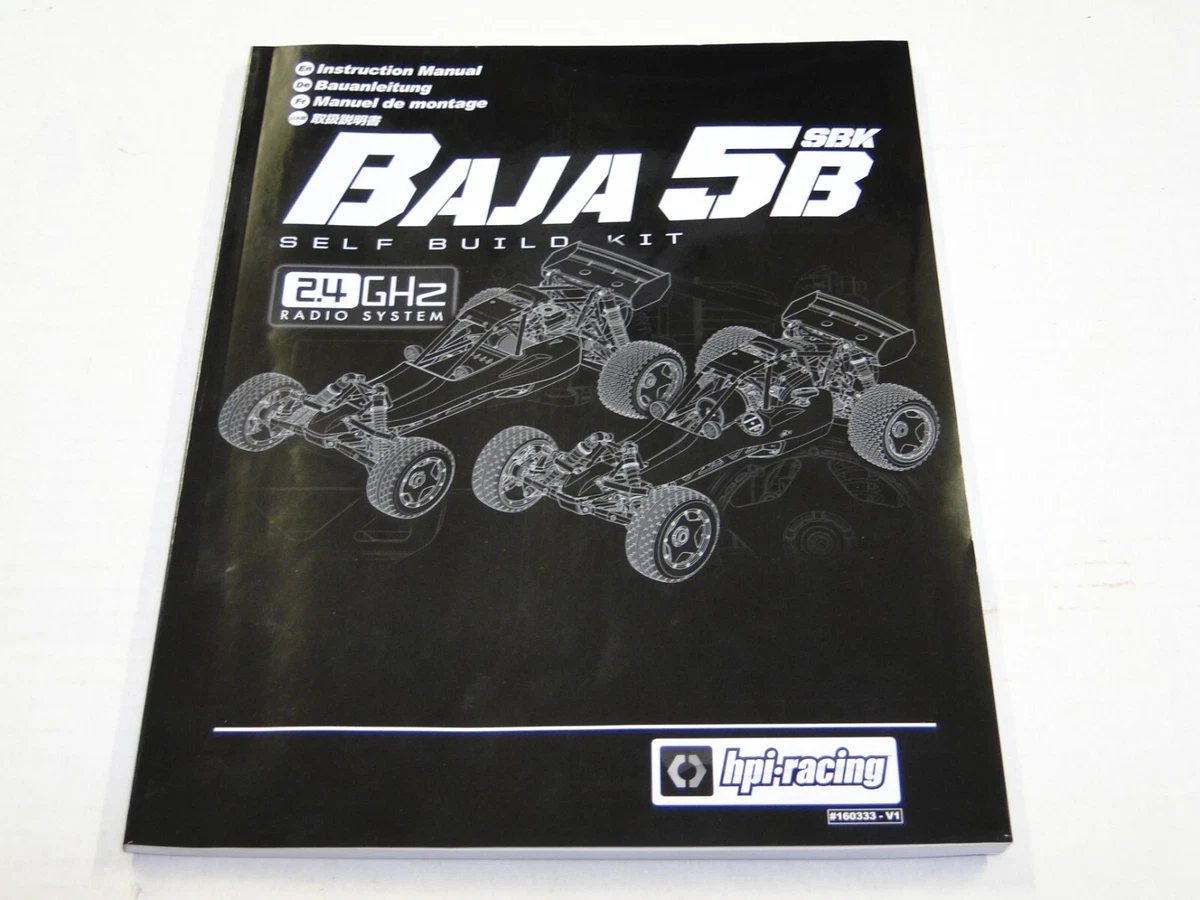 NEW HPI BAJA 5B SS Manual HB32 eBay
