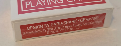 Phoenix Backed Gaffed Magic Playing Card Deck & New Pack Pheonix Card Shark - Picture 8 of 13
