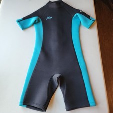 Hevto Guardian Youth Wetsuit Shorty Unisex Wet Suit Neoprene Back Zip Size 10