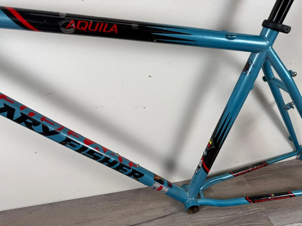 Vintage Gary Fisher Aquila 19.5 in Mountain Bike Triple Butted Frame 90s - Image 4 of 4
