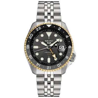 Reloj SEIKO 5 Sport GMT Grey Carbon SSK021 «U.S. Special Creation»