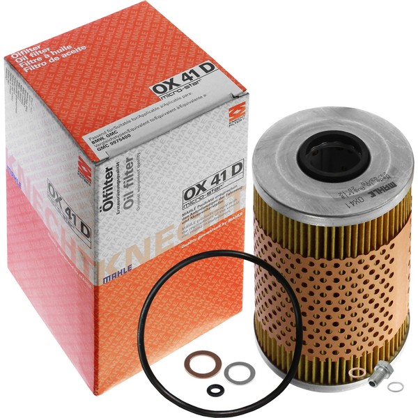 Mahle ÖLfilter Mit Verschlussschraube FüR BMW 6Er E24 635 Csi M 628 7Er E32-image