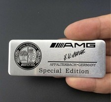 Mercedes AMG Affalterbach Logo Emblem Aufkleber Special Edition 8X3cm Mercedes AMG Affalterbach Logo Emblem Aufkleber Special Edition 8X3cm