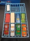 Vintage 1978 Matchbox Lesney Car Carry Case W/33 Superfast Matchbox. MG