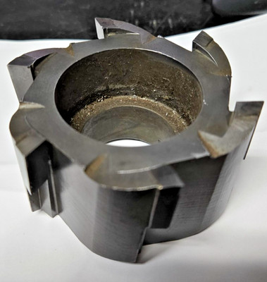 GR.CO BSEM 8 3'' Brazed Carbide Shell End Face Mill, 6 Tooth, 1.25'' Arbor, USA