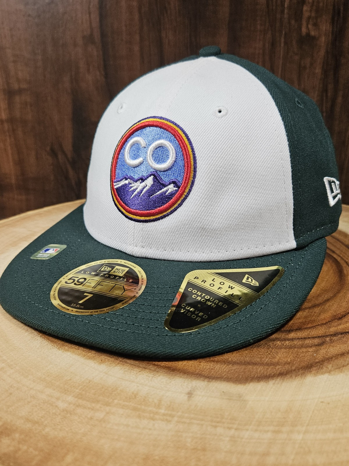 Colorado Rockies City Connect New Era LP Fitted Hat Cap Size 7 MLB Baseball